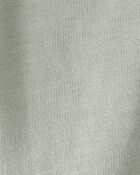 Baby Girl Bow Pocket French Terry Pants - Green, image 4 of 5 slides