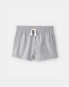 Baby Boy French Terry Shorts - Grey, image 1 of 4 slides