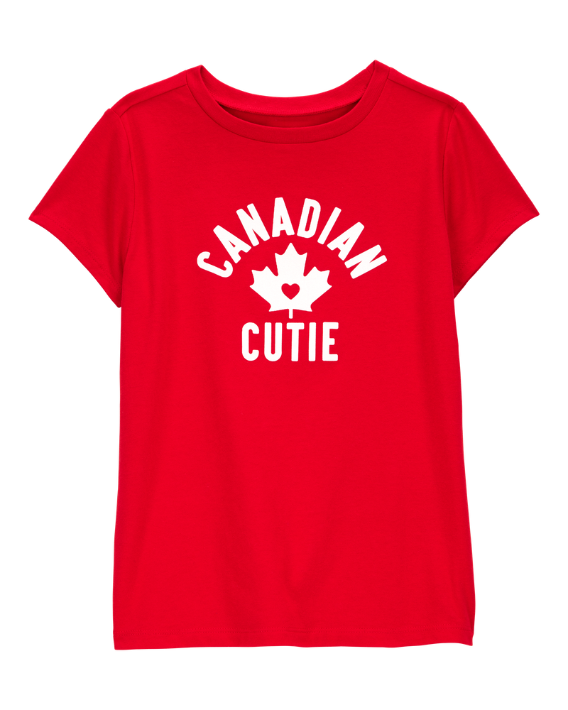 Girls Canada Day Short-Sleeve Tee, image 1 of 3 slides