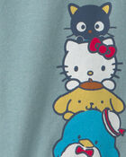 Girls Hello Kitty&reg; Fleece Joggers - Blue, image 3 of 3 slides