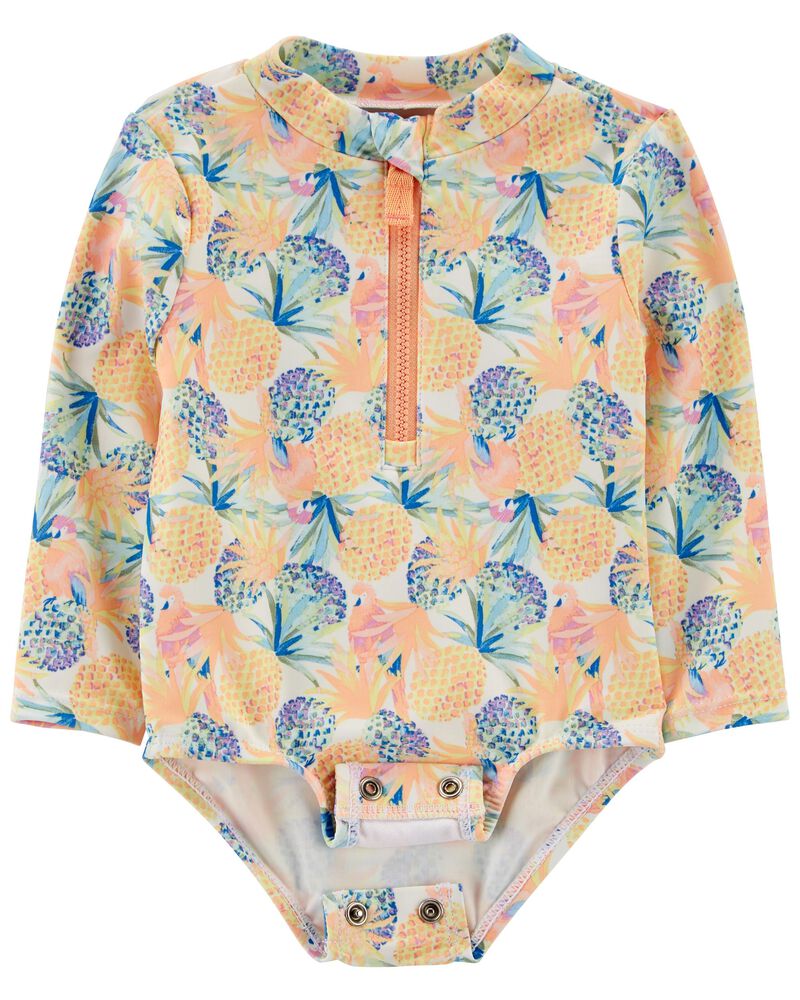 Multi Carter's Pineapple 1Piece Rashguard