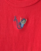 Baby Girl Mermaid Top - Red, image 2 of 4 slides