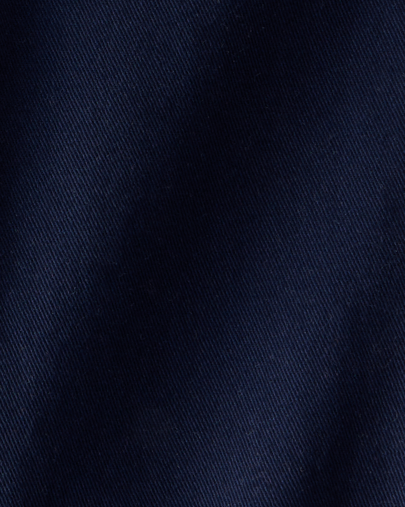 Bébé Pantalon de jogging en sergé d'uniforme - Bleu marine, image 2 sur 4 diapositives