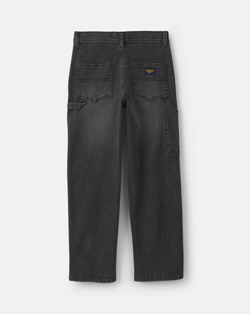 Gar&ccedil;ons - Pantalons ample en denim - D&eacute;lav&eacute; charbon, 