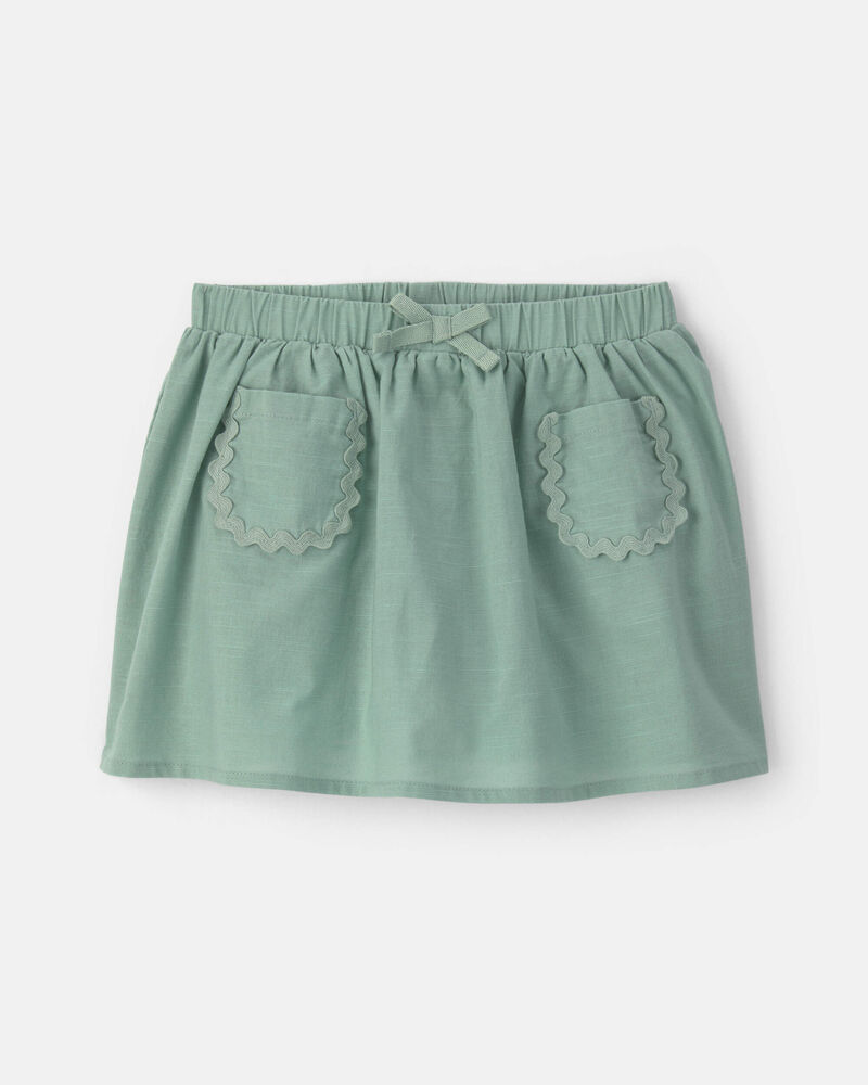 Tout-petit fille - Jupe-short - Vert, image 1 sur 2 diapositives