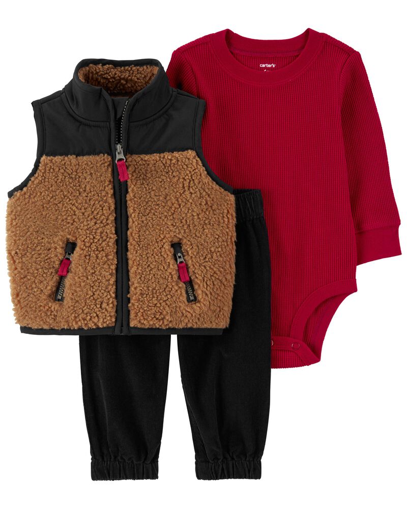 Multi 3-Piece Little Vest Set | carters.com