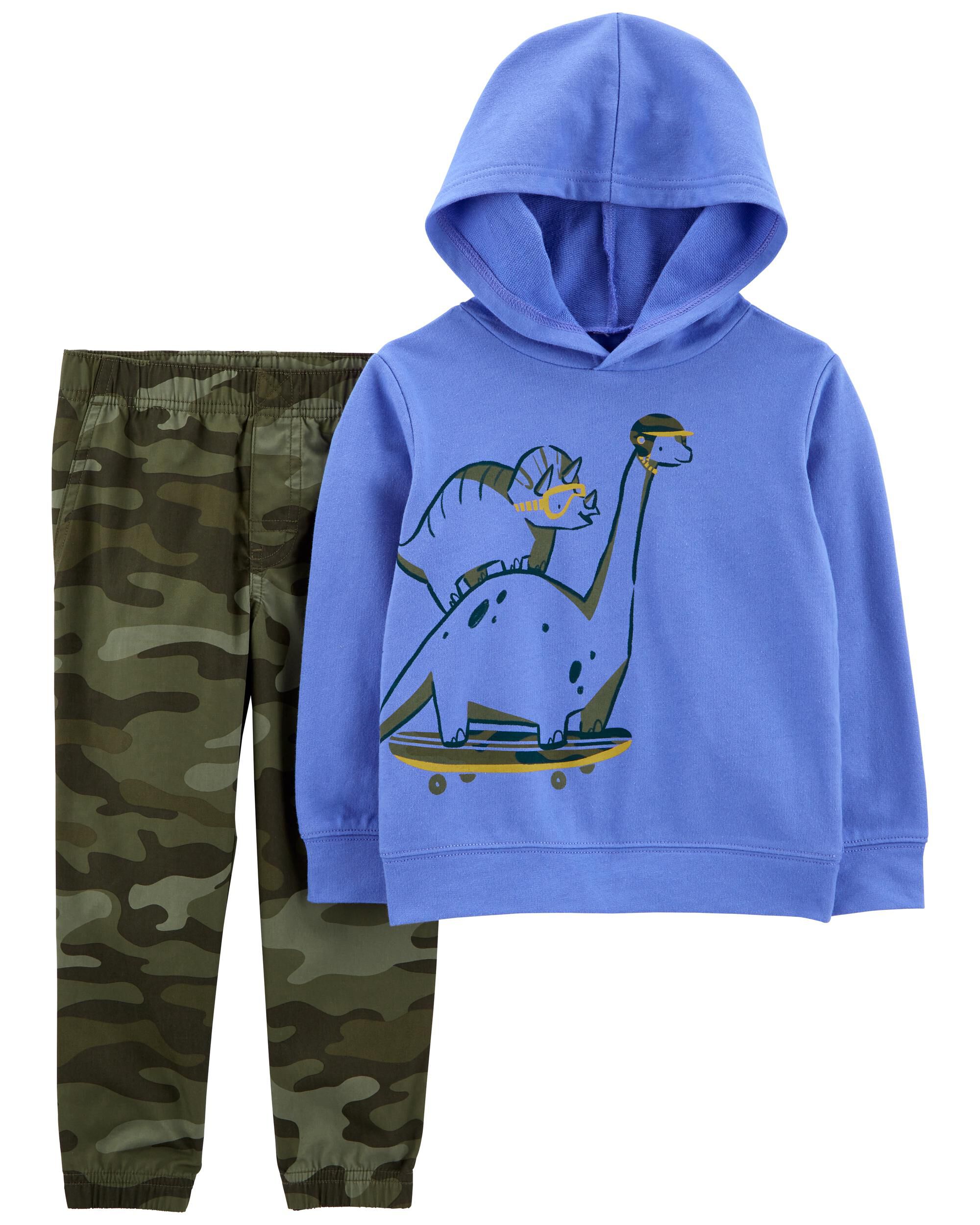 Carters dinosaur clearance hoodie