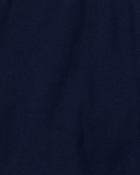 Kid Ponte Knit Uniform Skirt - Navy, image 3 of 4 slides