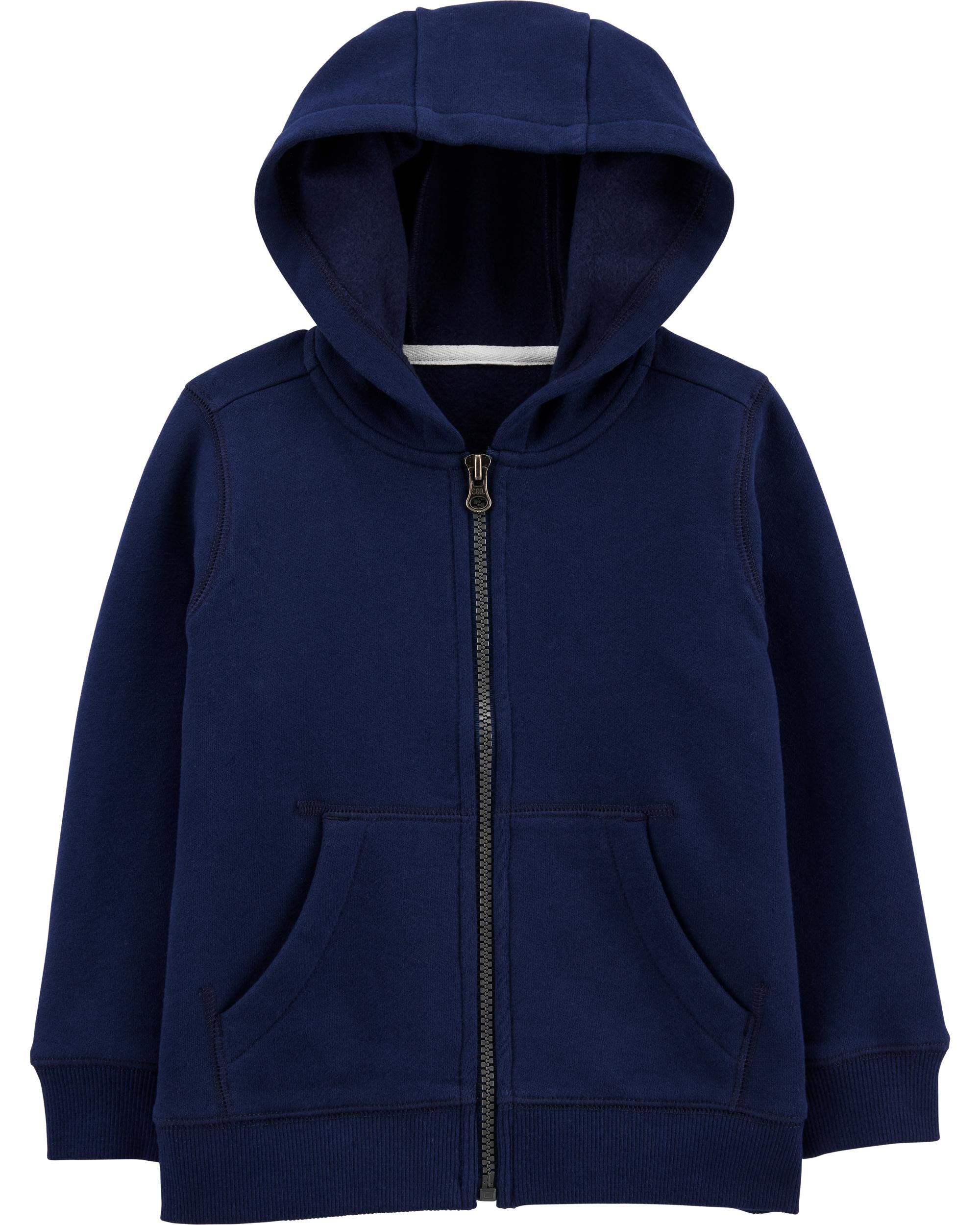 Kids fleece lined hoodie clearance