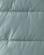 Kid Hooded Puffer Jacket - Green, image 6 of 6 slides