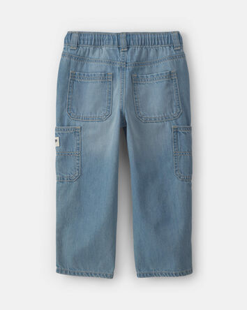 Toddler Boy Wide-Leg Carpenter Jeans - Medium Wash, 