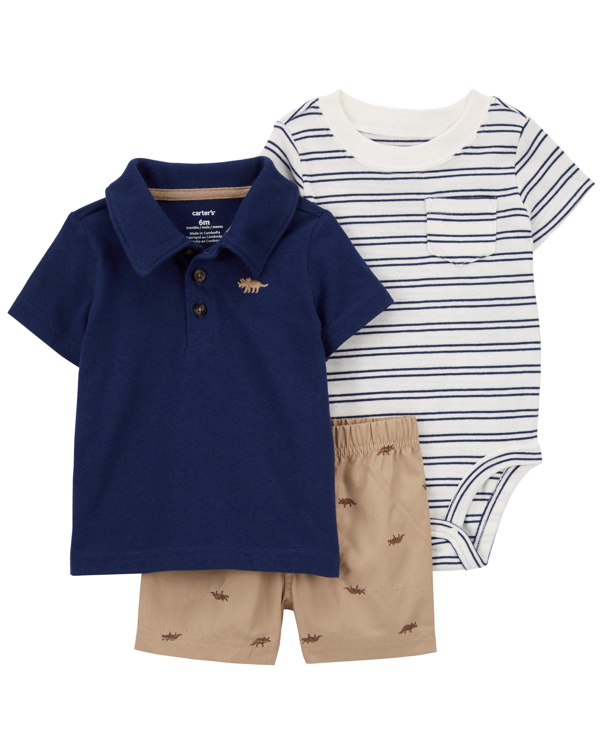 Carters baby boy short sales sets