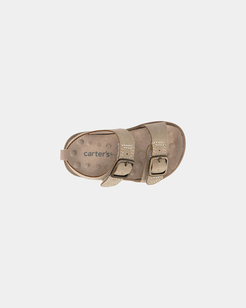Baby Boy Solid Every Step&reg; First Walker Sandals - Tan, image 4 of 6 slides