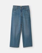 Boys Denim Baggy Jeans - Medium Wash, image 1 of 8 slides