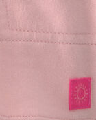 B&eacute;b&eacute; fille - Jupe-short en jersey bouclette - Rose, image 3 sur 3 diapositives