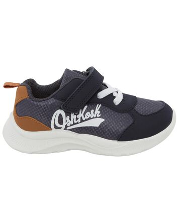 Kid Pull-On Logo Sneakers, 