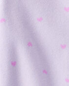 Toddler Girl Koala Fleece Loose Fit 1-Piece Pyjamas - Purple, image 2 of 4 slides