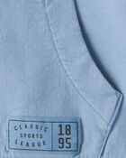 Boys Cotton Hoodie - Blue, image 3 of 5 slides