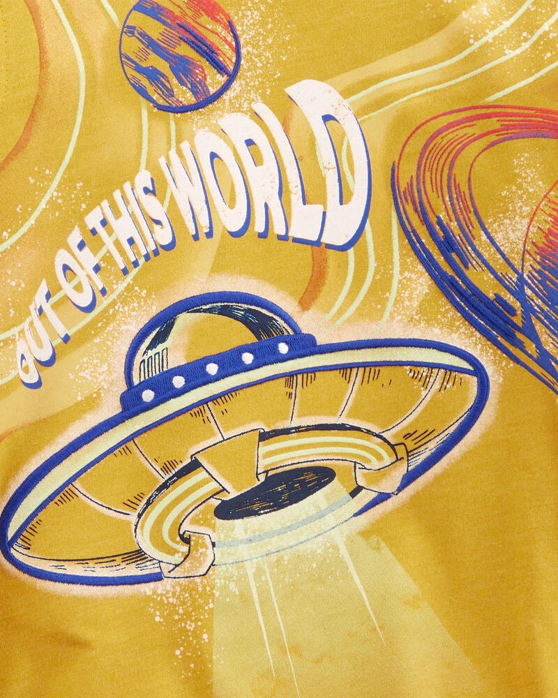 Baby Spaceship Jersey Tee, image 2 of 3 slides