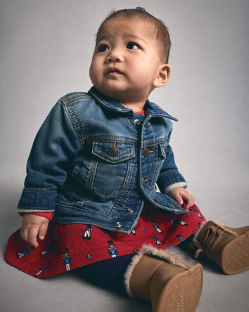 B&eacute;b&eacute; fille - Bottes avec molleton teddy &ndash; Brun, 