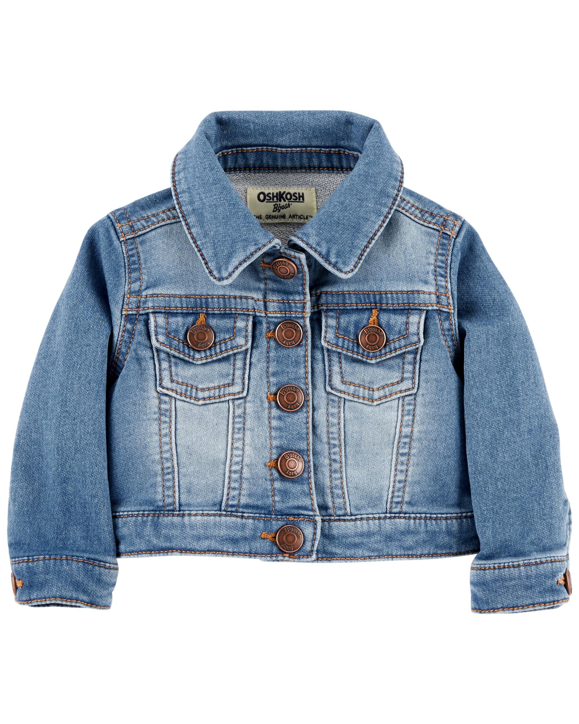 womens knit denim jacket