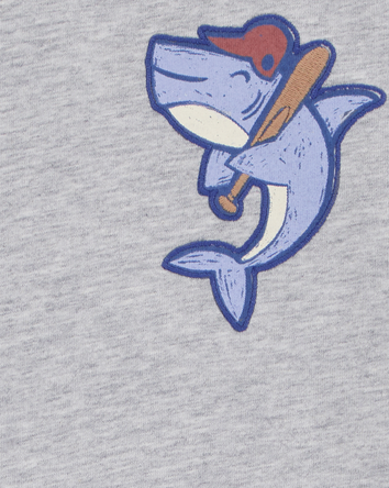 Toddler Shark Raglan Tee, 