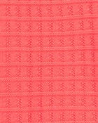 Kid Orange Knit Tank Top , image 3 of 4 slides