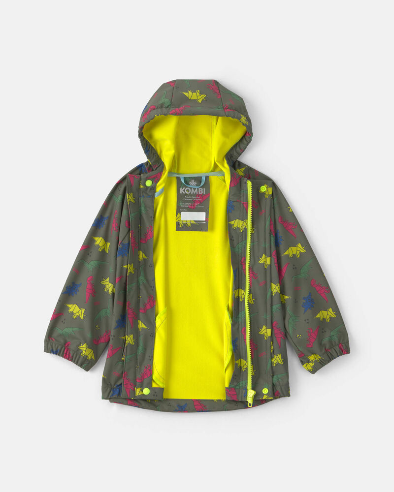 Toddler Boy Kombi London Rain Jacket - Dino , image 2 of 4 slides