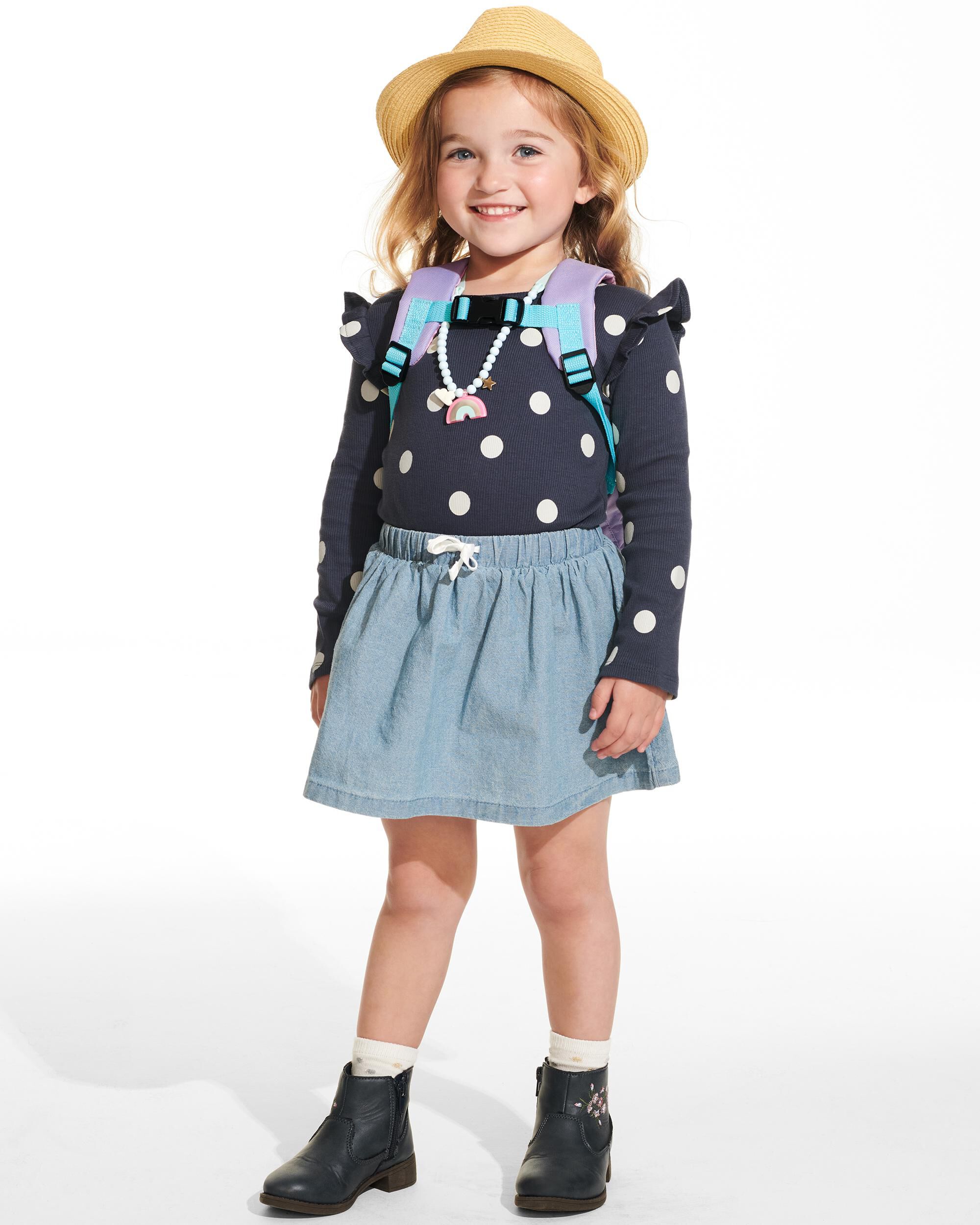 Zoo Mini Backpack with Safety Harness Narwhal