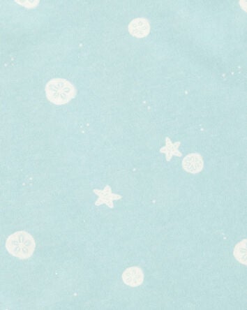 Baby Seashell Print Tank Top - Blue, 
