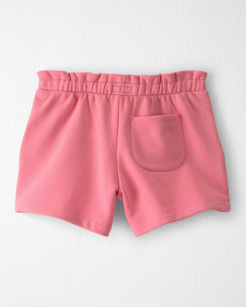 Girls Knit Shorts Made with Organic Cotton, image 3 of 5 slides