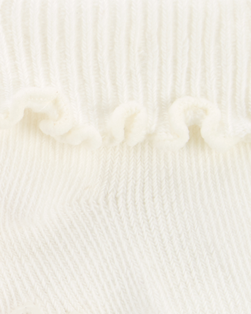 Baby 3-Pack Ribbed Booties, 