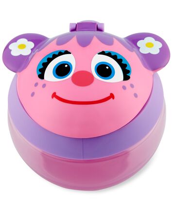 Sesame Street Snack Cup & Straw Bottle Set - Abby Cadabby, 