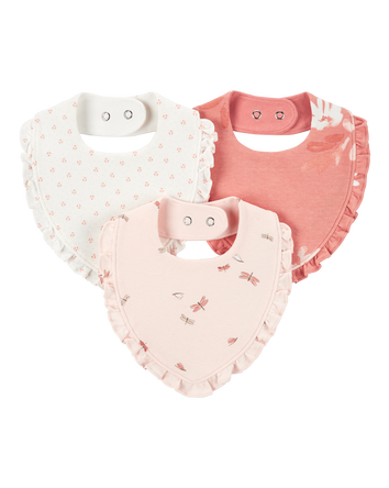 Baby 3-Pack Bandana Bibs, 