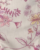 B&eacute;b&eacute; fille - Salopette &agrave; motif floral &ndash; Ivoire, image 3 sur 3 diapositives