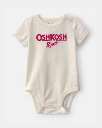 Baby OshKosh Graphic Bodysuit - Ivory, 
