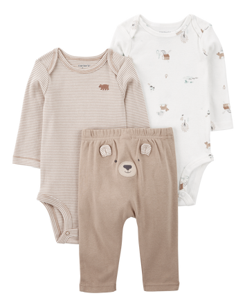 Baby 3-Piece Bear Little Character Set, 