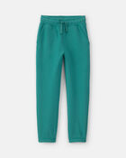 Boys Fleece Joggers - Green, image 1 of 4 slides