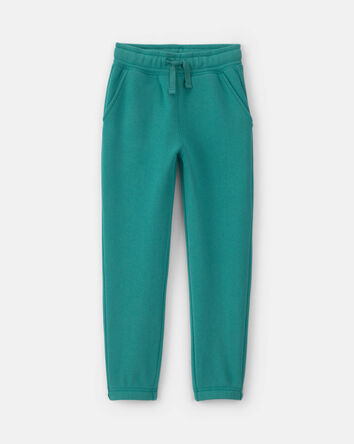 Boys Fleece Joggers - Green, 