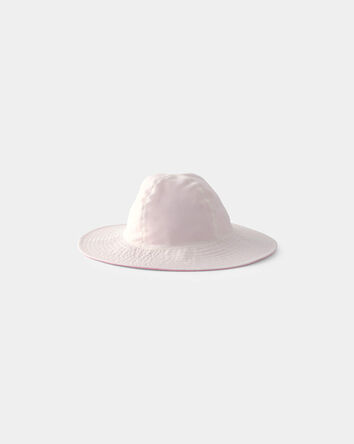 Toddler Girl Reversible Swim Hat - Pink/White, 