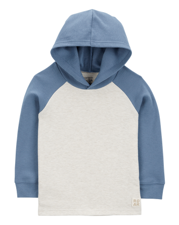 Baby Colourblock Raglan Hooded Tee, 