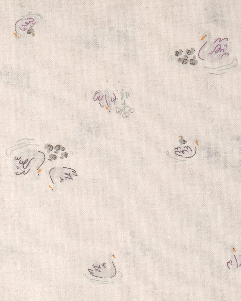 Baby Girl 4-Pack Floral Receiving Blankets - Purple, image 5 of 5 slides