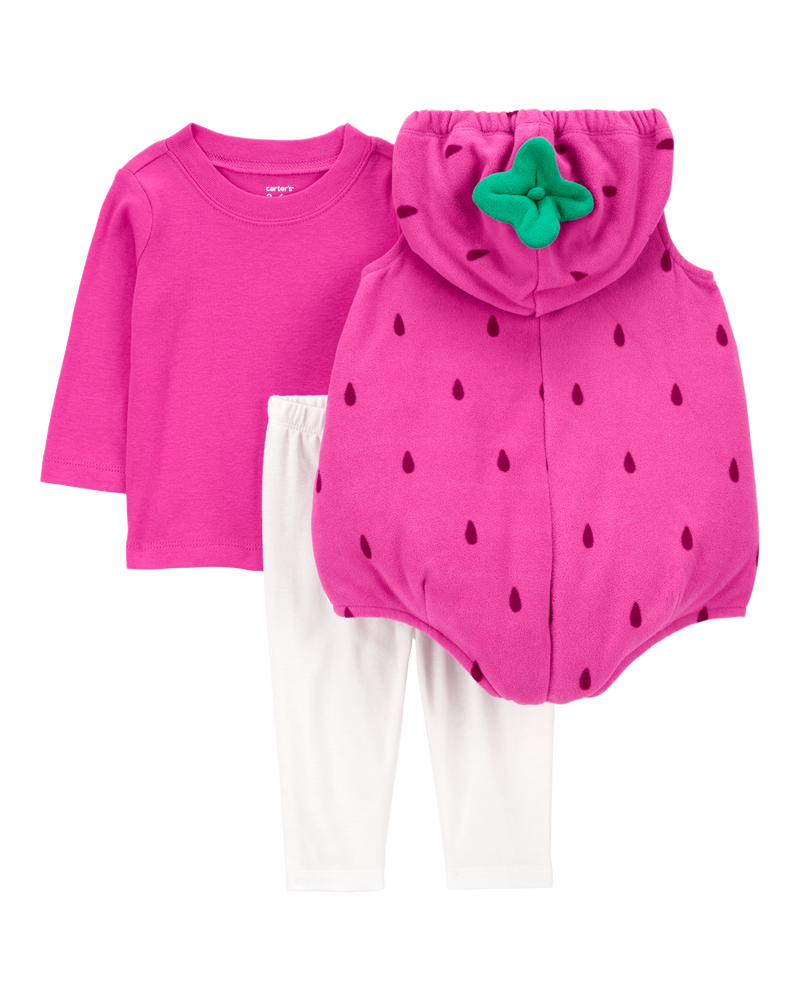 Generisch Ensemble de vêtements pour nouveau-né bébé garçon fille costume d'Halloween motif vache T-shirt haut pantalon avec chapeau 3 pièces tenues cosplay, Blanc., 12-18 mois