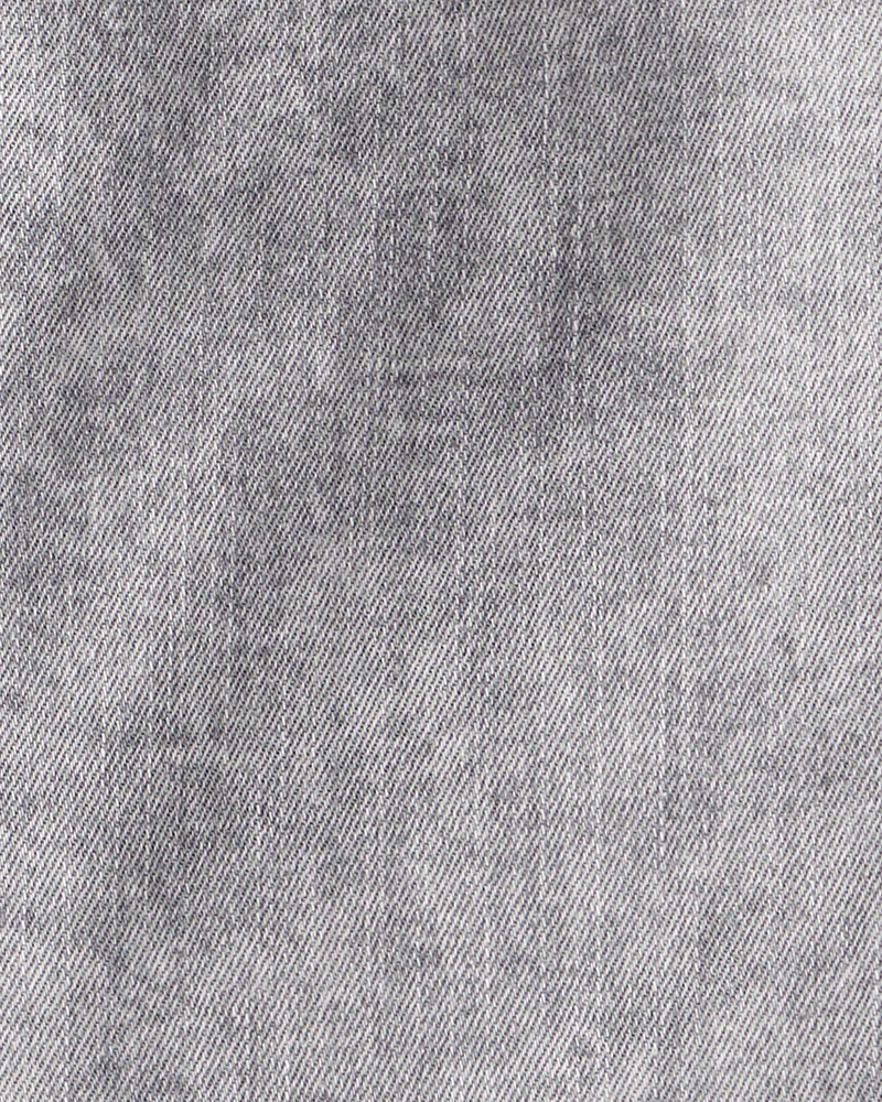 Kid Tapered Iconic Denim Joggers -  Volcano Wash, image 3 of 4 slides