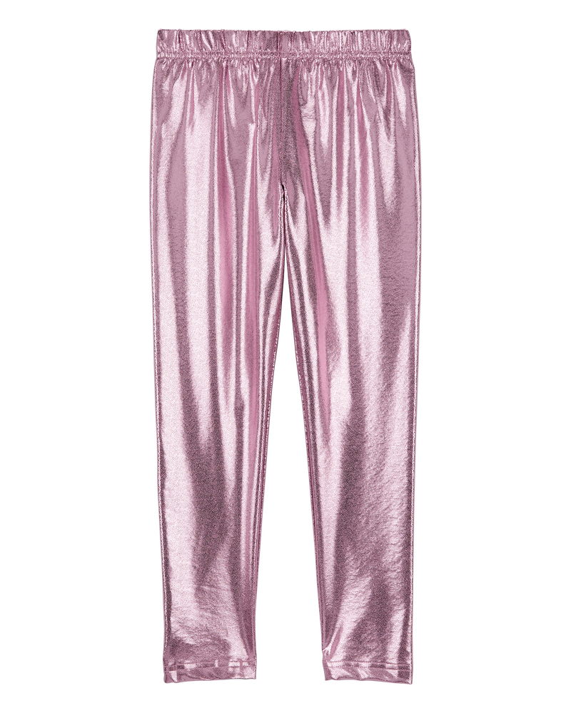 Kids Girls Kid Metallic Leggings 5 Carter s