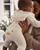 Baby 3-Piece Duck Little Cardigan Set, image 5 of 6 slides