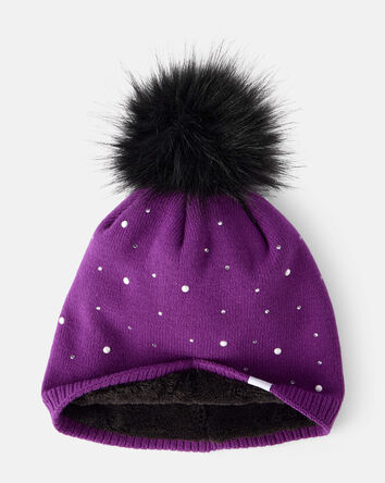 Filles - Tuque à pompon KOMBI Flashy, 