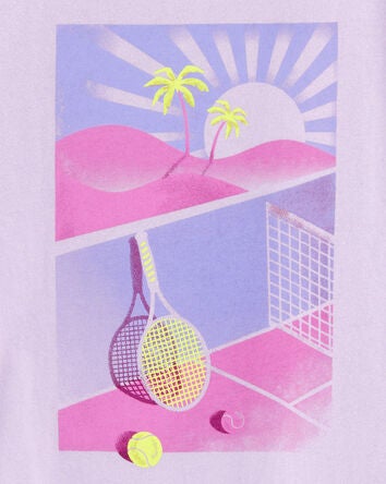 Kid Tennis Graphic Tee, 