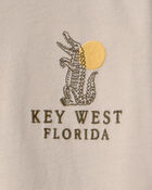 Gar&ccedil;ons - T-shirts &agrave; imprim&eacute; Key West - Beige, image 3 sur 4 diapositives