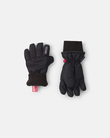 Boys Kombi Peaked Gloves - Black, 